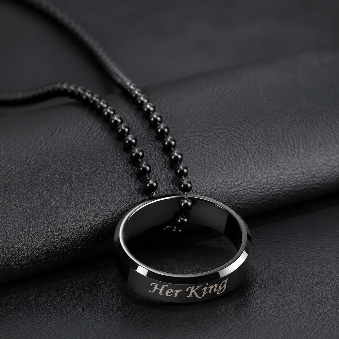 King and Queen couple pendant combo – image 5