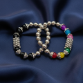 The99Jewel Elegant Silver Beads Combo Bracelet all occassions