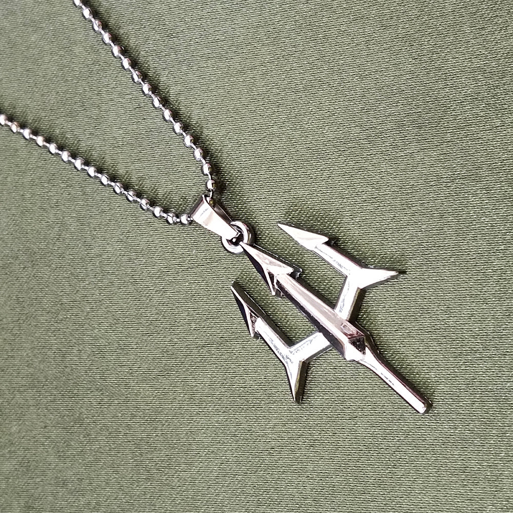 The99Jewel Trishul  Chain Pendant For Men