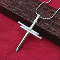 The99Jewel Cross Necklace for Men Women