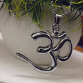 The99Jewel Spiritual Om Symbol Pendant Chain for Men