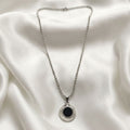 The99Jewel Fashion Black Crystal Chain Pendant