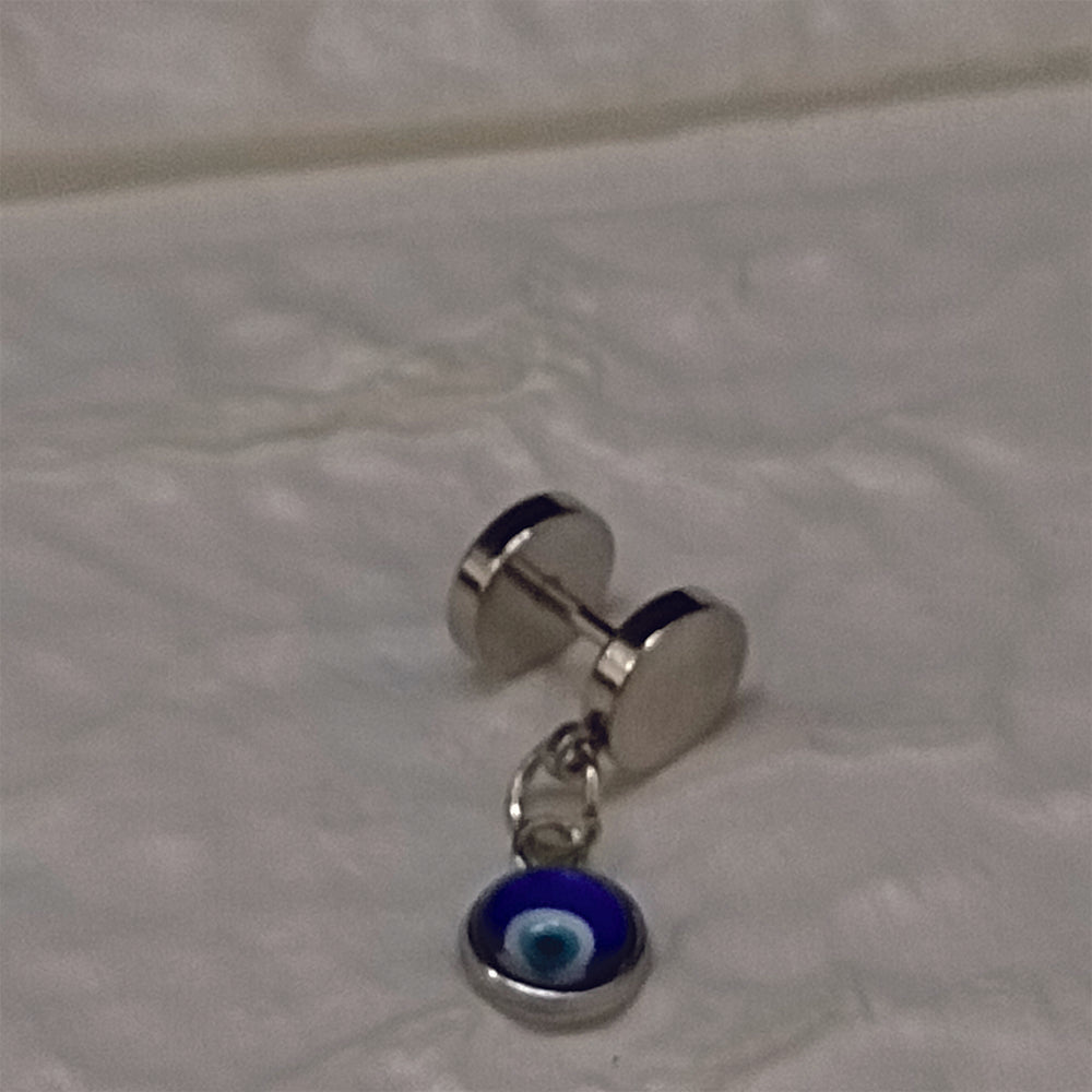 Evil Stud Mens Earrings
